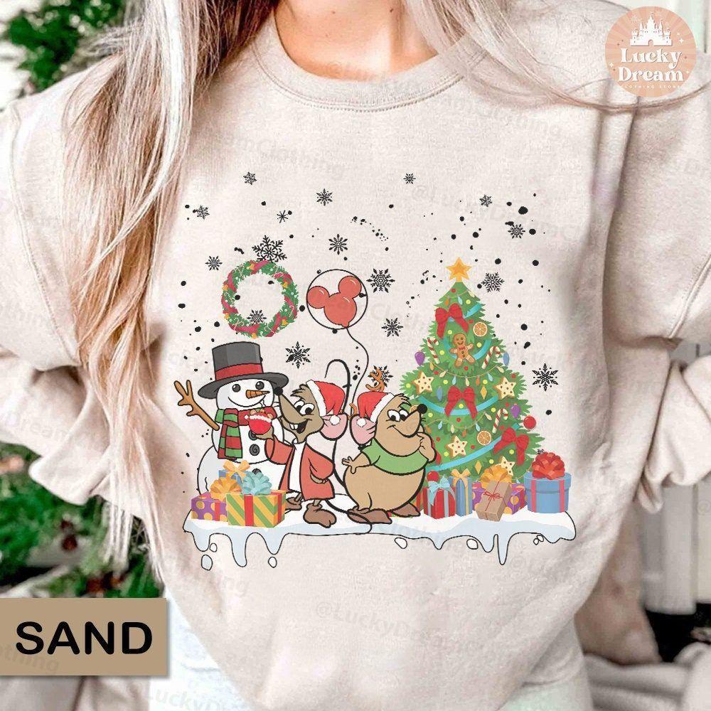 Retro Jaq And Gus Gus Christmas Vuitino Apparel